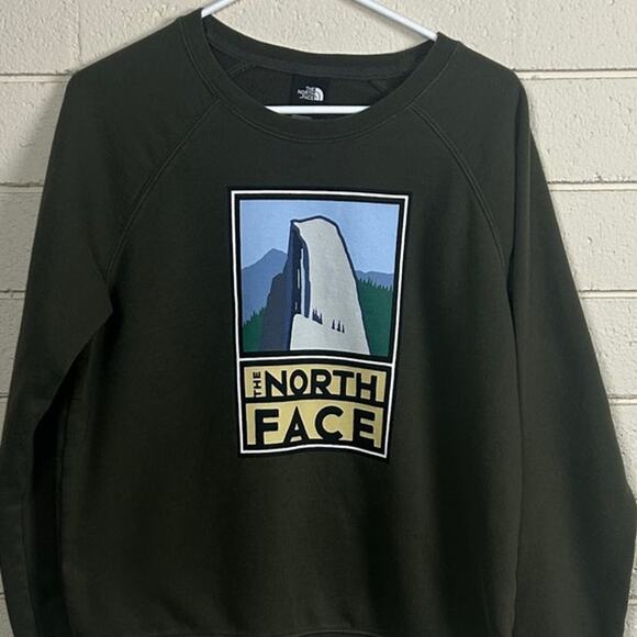 The North Face Bottle Source Crew Fleece Sweatshirt size L - Picture 7 of 7